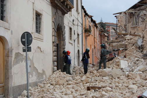 Terremoto Abruzzo - foto di enpasedecentrale