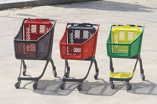 Shopping carts - foto di Polycart