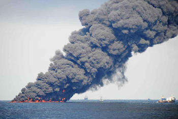 Oil spill - foto di SkyTruth