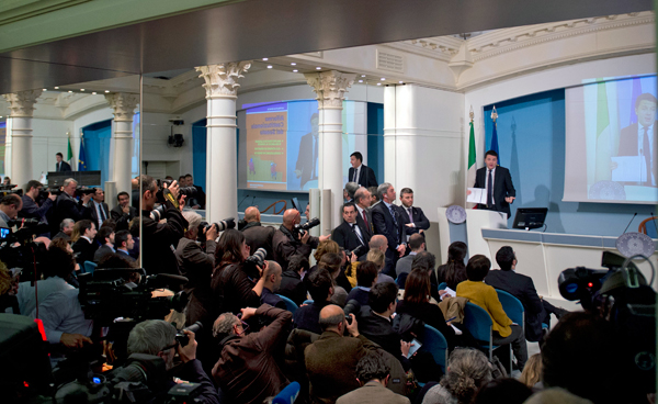Conferenza stampa Cdm - fonte: Governo