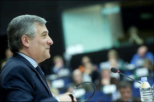 Antonio Tajani - foto di European Parliament 