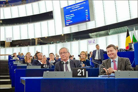 Juncker - foto di Parlamento europeo