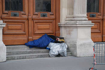 Homeless vagrant