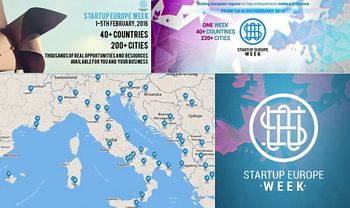 Startup Europe Week - foto pagina Facebook Startup Europe Week