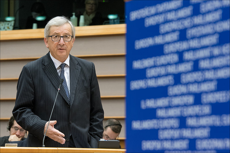 Juncker - photo credit: European Parliament