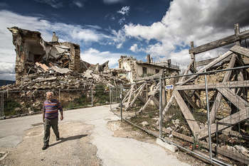 Terremoto - foto di Roberto Taddeo