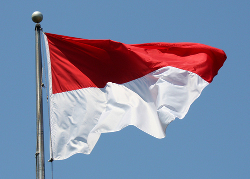 Indonesia Flag - Photo credit Mr.TinDC