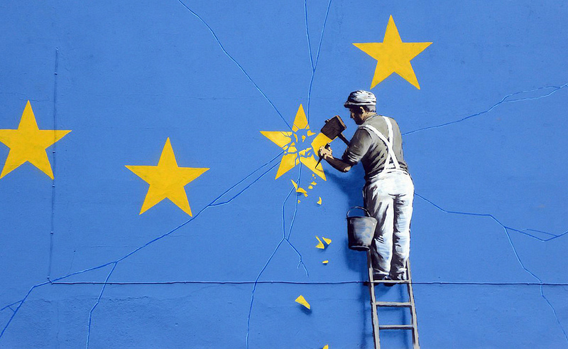 Banksy does Brexit - Photo credit: dullhunk via Foter.com / CC BY