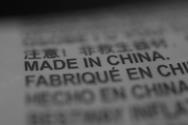 Made in China - Photo credit Martin Abegglen