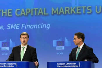 Dombrovskis e Katainen © European Union , 2018/ Photo: Georges Boulougouris