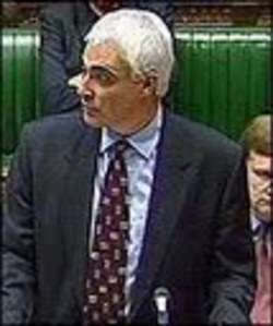  IL CANCELLIERE INGLESE ALISTAIR DARLING Fonte: www.alistairdarlingmp.org.uk