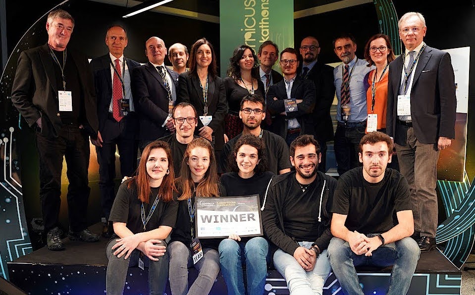 I vincitori del Copernicus Hackathon di Vicenza