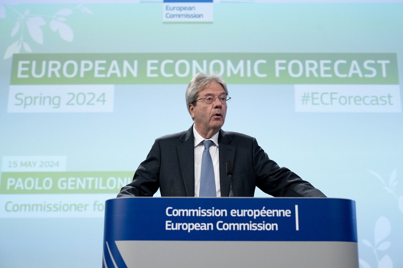Commissario Gentiloni - Photo credit: European Union, 2024 - Photographer: Frédéric Sierakowski