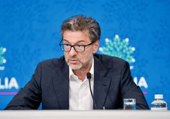 Ministro Giancarlo Giorgetti - Photo credit: Palazzo Chigi