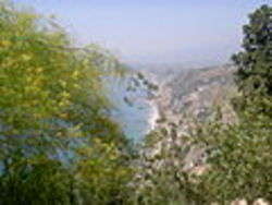 Panorama dalla terrazza della Villa Comunale di Taormina - Foto di Ichi72