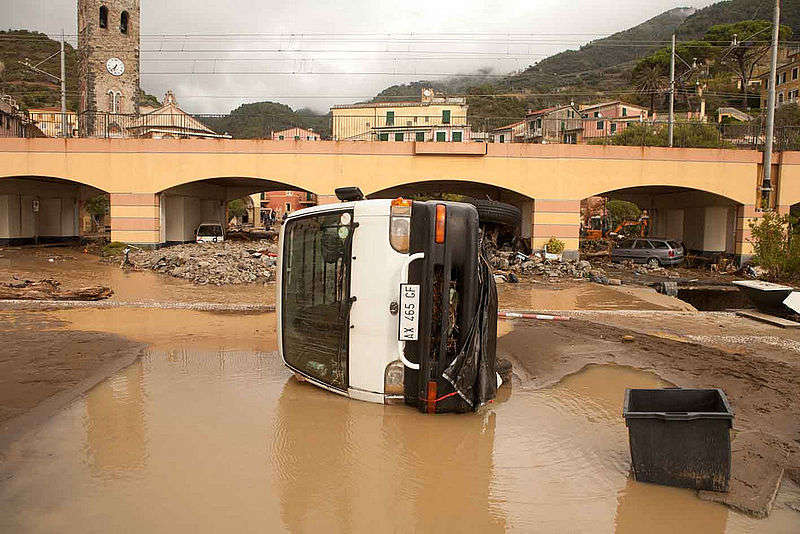 Flood in Liguria - foto di Miriam Rossignoli