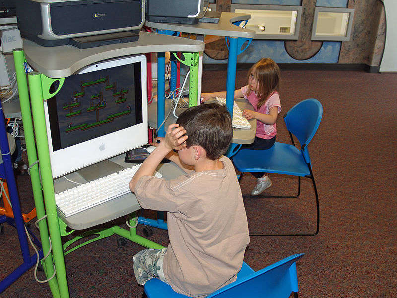 children computing - foto di David Shankbone