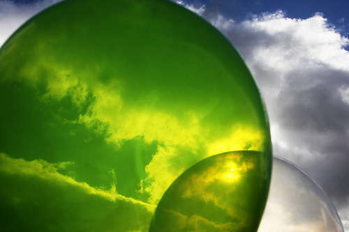 Green globe - foto di Keoni Cabral