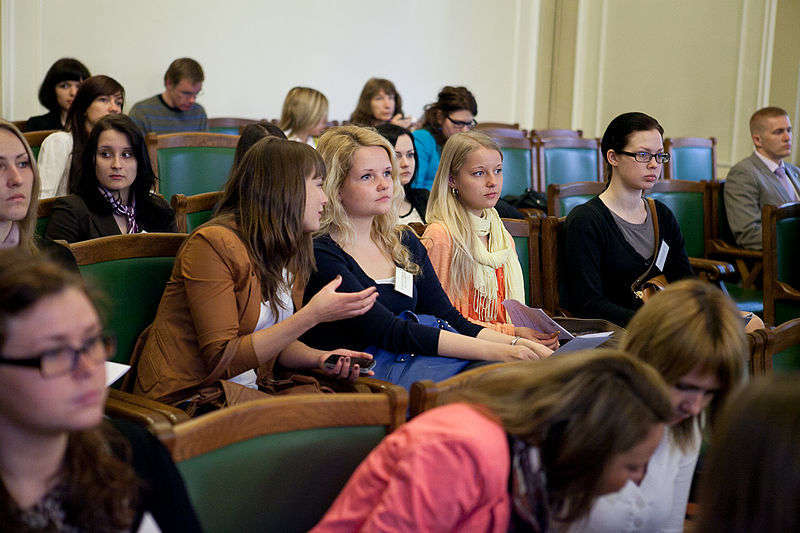 Studenti - foto di Saeima