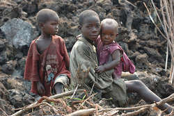 Children in Congo - foto di Julien Harneis