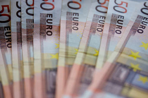 Euro banknotes - foto di snorski